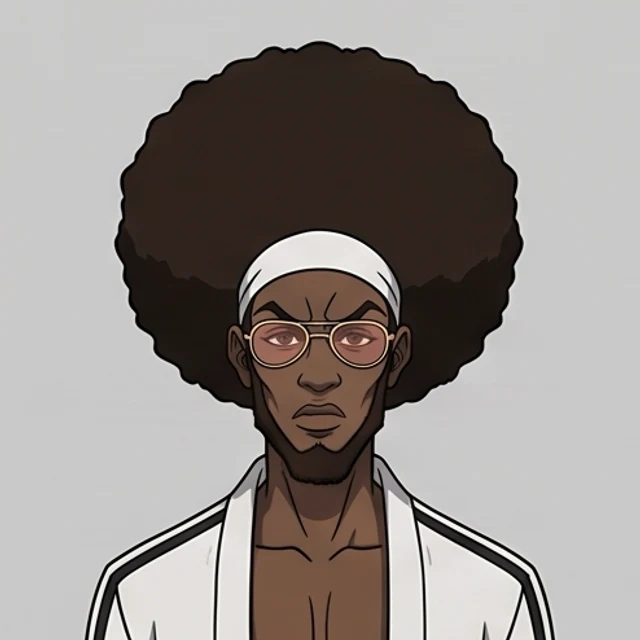 Bushido Brown from The Boondocks, SEASON 1 (2005)